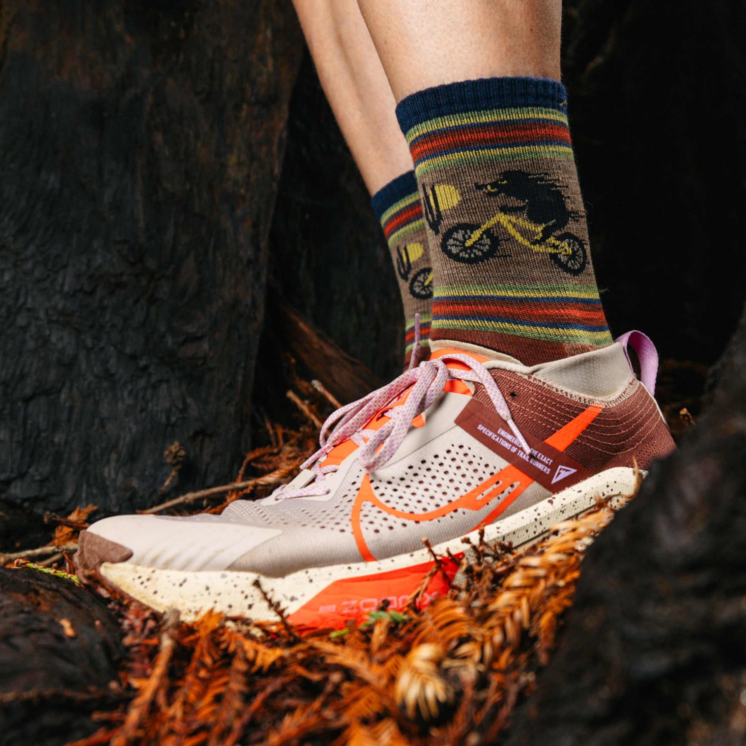 Men's Willoughby Micro Crew Lightweight Hiking Socks - Image 11
