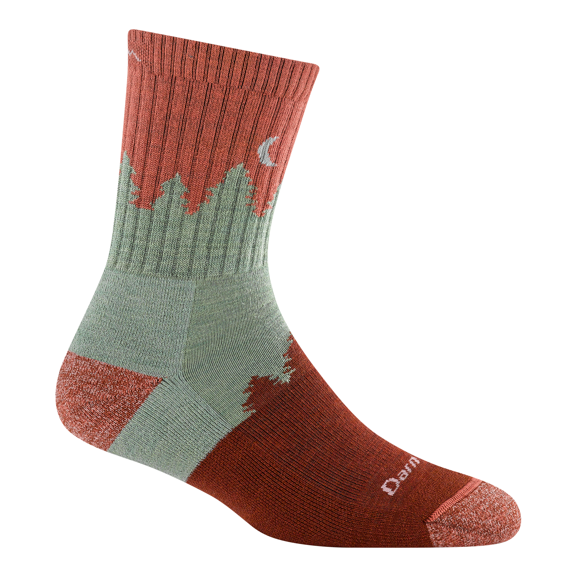 Women's Treeline Micro Crew Midweight Hiking Socks