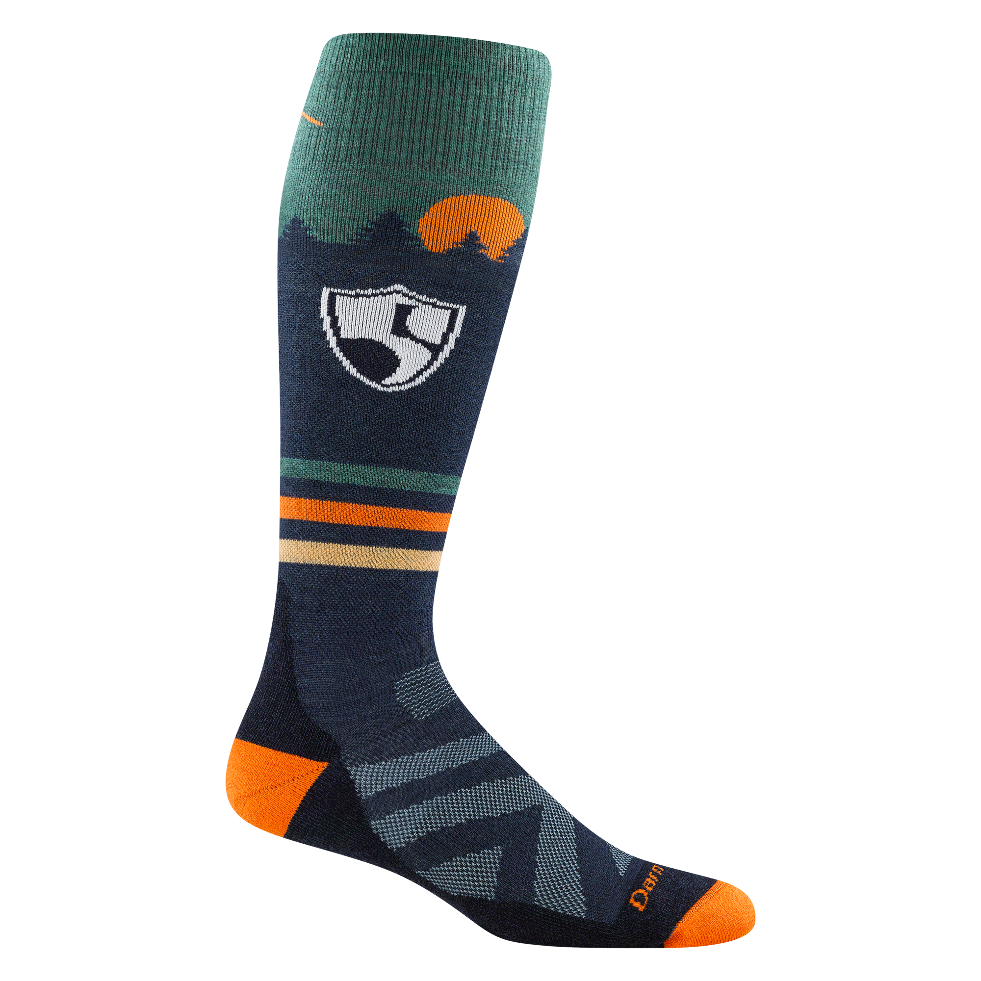 High Fives Over-the-Calf Midweight Ski & Snowboard Socks